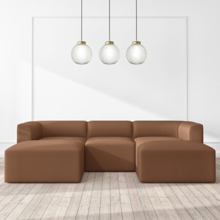 Large 4 Seater Modular U-Shaped Sofa