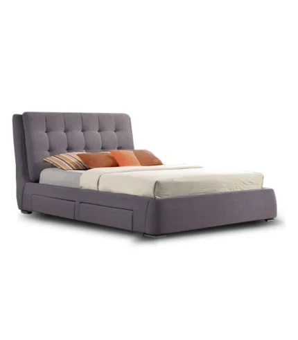 Vera Upholstered Tufted Storage Bed
